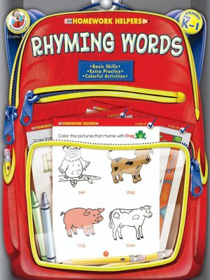 cover image of Rhyming Words, Grades PK--1